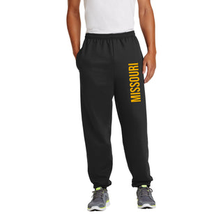 Missouri Tigers Super Block JA BTB Sweatpants - Black