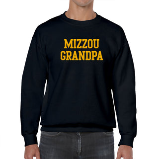 Missouri Tigers Basic Block Grandpa Crewneck - Black