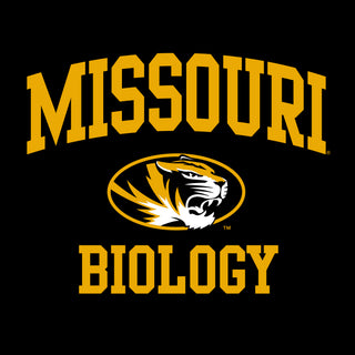 Missouri Tigers Arch Logo Biology T-Shirt - Black