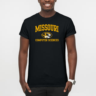 Missouri Tigers Arch Logo Computer Science T-Shirt - Black