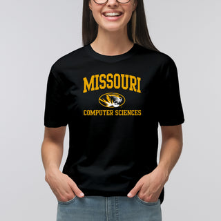 Missouri Tigers Arch Logo Computer Science T-Shirt - Black