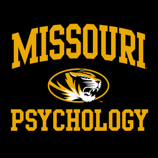 Missouri Tigers Arch Logo Psycholgy T-Shirt - Black