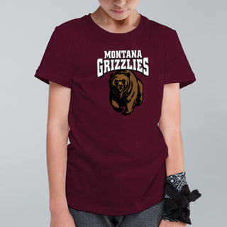 Montana Grizzlies Arch Logo Youth T-Shirt