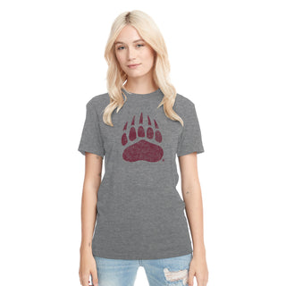 Montana Grizzlies Primary Logo Distressed Triblend T-Shirt