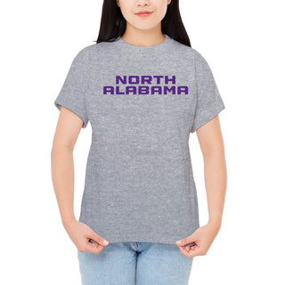 North Alabama Basic Block T-Shirt - Sport Grey