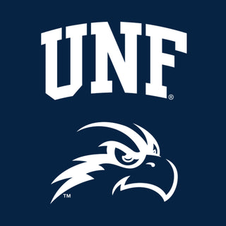 University of North Florida Ospreys Arch Logo Creeper - Navy