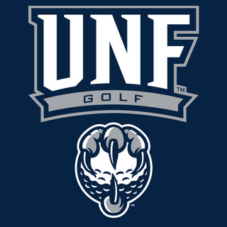 North Florida Ospreys Arch Logo Golf T-Shirt - Navy