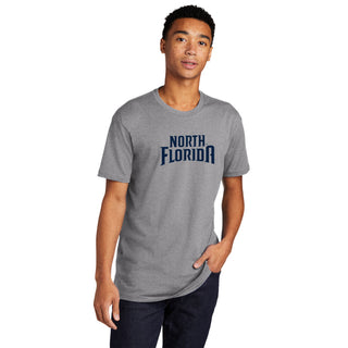 North Florida Athletic Wordmark NLA T-Shirt - Heather Grey