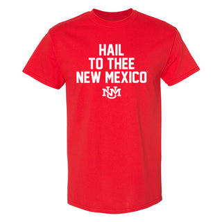 New Mexico Lobos Fight Song Sport T-Shirt - Red