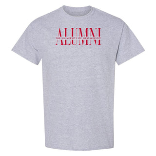 New Mexico Lobos Classic Alumni T-Shirt - Sport Grey