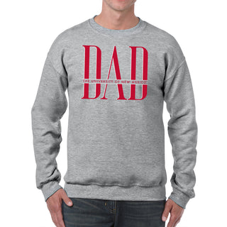 New Mexico Lobos Classic Dad Sweatshirt - Sport Grey