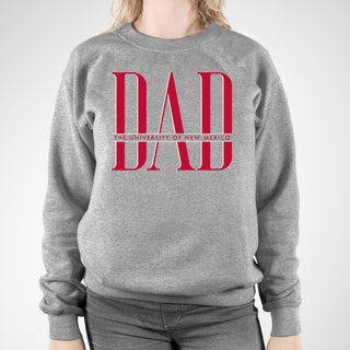 New Mexico Lobos Classic Dad Sweatshirt - Sport Grey