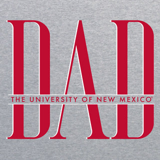 New Mexico Lobos Classic Dad Sweatshirt - Sport Grey
