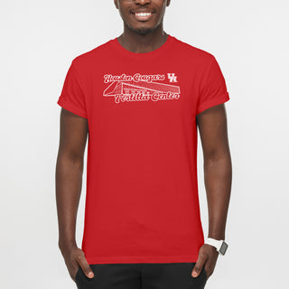 Houston Cougars Fertitta Center T-Shirt - Red