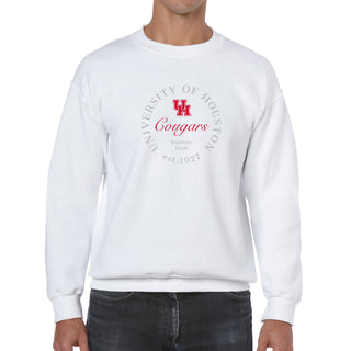 Houston Roundabout BTB Crewneck - White