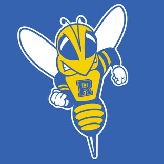 University of Rochester Yellowjackets Primary Logo Short Sleeve T Shirt - Royal