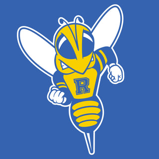 University of Rochester Yellowjackets Primary Logo Womens Short Sleeve T Shirt - Royal