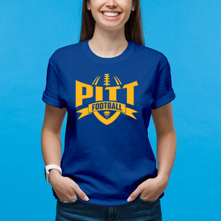 Pittsburgh Panthers Football Rush T-Shirt - Royal