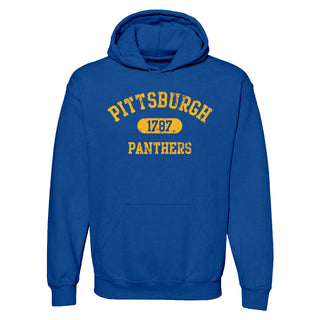 Pittsburgh Panthers Athletic Arch Hoodie - Royal