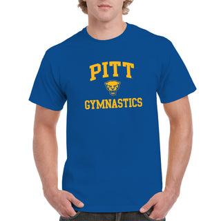 Pittsburgh Arch Logo Gymnastics T-Shirt - Royal