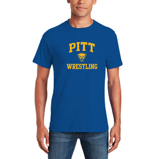 Pittsburgh Arch Logo Wrestling T-Shirt - Royal