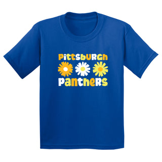 Pittsburgh Daisy Dot Youth T-Shirt - Royal