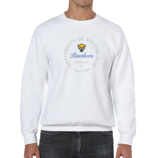 Pittsburgh Roundabout BTB Crewneck - White
