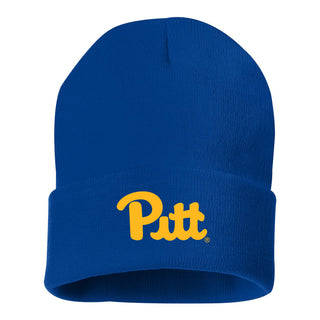 Pittsburgh Primary Logo Solid Knit Cuffed Beanie