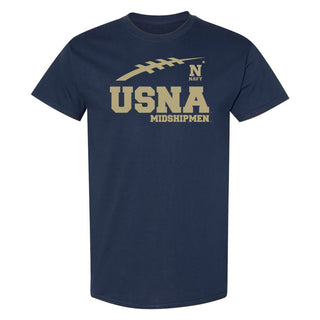 US Naval Academy Midshipmen Football Horizon T-Shirt - Navy