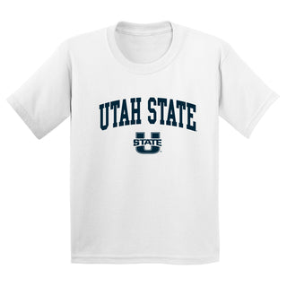 Utah State Aggies Arch Logo Youth T-Shirt