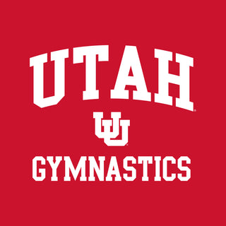 Utah Utes Arch Logo Gymnastics Hoodie - Red