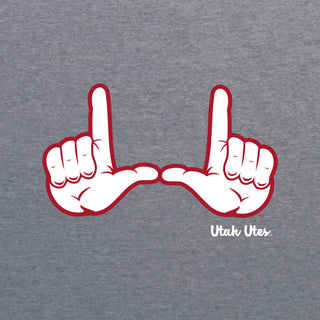 Utah Utes Hand Sign NLA Triblend T-Shirt