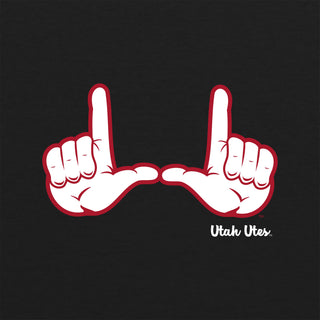 Utah Utes Hand Sign NLA Triblend T-Shirt