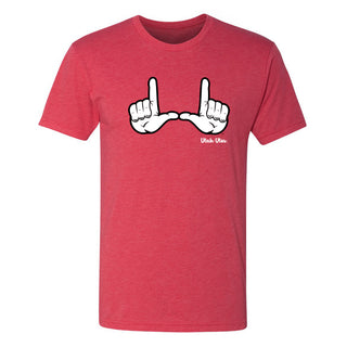 Utah Utes Hand Sign NLA Triblend T-Shirt
