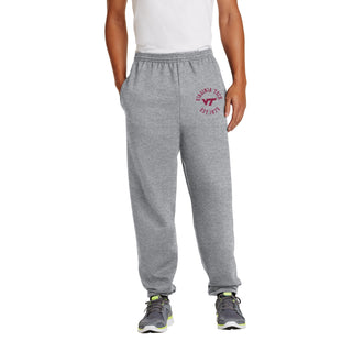 Virginia Tech Old School Circle JA BTB Sweatpants
