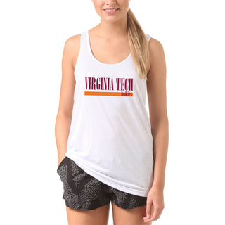 Virginia Tech Boldline Tank Top - White