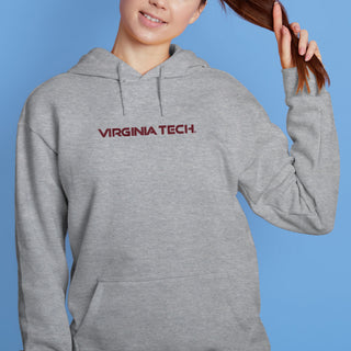 Virginia Tech Wordmark EMB BTB Hoodie