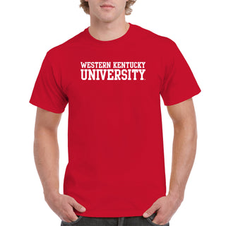 Western Kentucky Hilltoppers Basic Block T-Shirt - Red