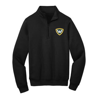Wayne State Primary Logo EMB 1/4 Zip