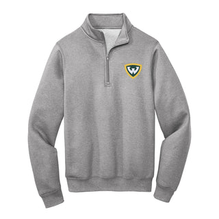 Wayne State Primary Logo EMB 1/4 Zip