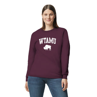 West Texas A&M Buffaloes Arch Logo Long Sleeve T-Shirt