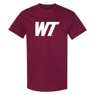 West Texas A&M Buffaloes Primary Logo T-Shirt - Maroon