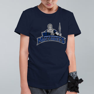 Yeshiva University Arch Logo Youth T-Shirt - Navy