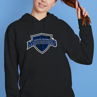 Yeshiva University Primary Logo Hoodie - Black