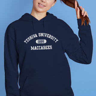 Yeshiva University Athletic Arch Hoodie - Navy