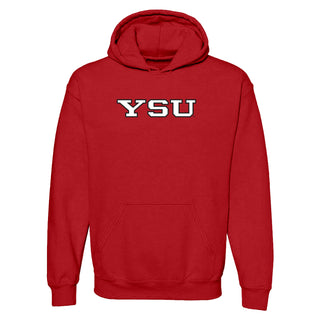 Youngstown Penguins Basic Block Hoodie - Red