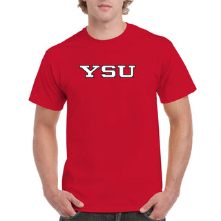 Youngstown Penguins Basic Block T-Shirt - Red