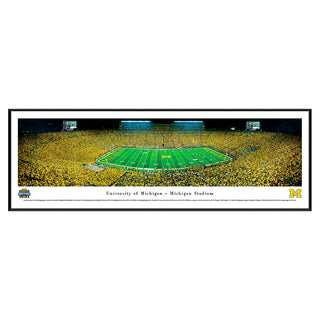 Blakeway Michigan Wolverines Football - 50 Yard - Night Panorama