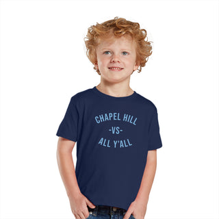 Chapel Hill Vs All Yall Toddler T-Shirt - Navy