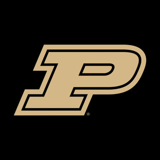 Purdue University Boilermakers Primary Logo Long Sleeve T Shirt - Black